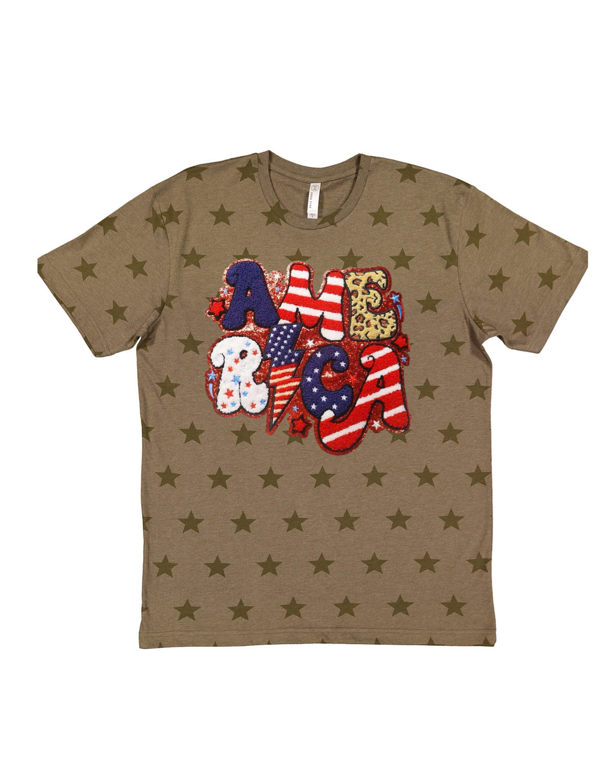 Patriotic Chenille patches