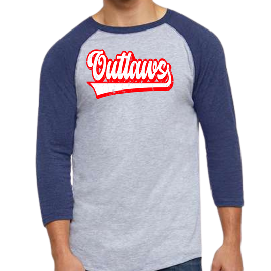 Baseball three-Quarter Sleeve Tee