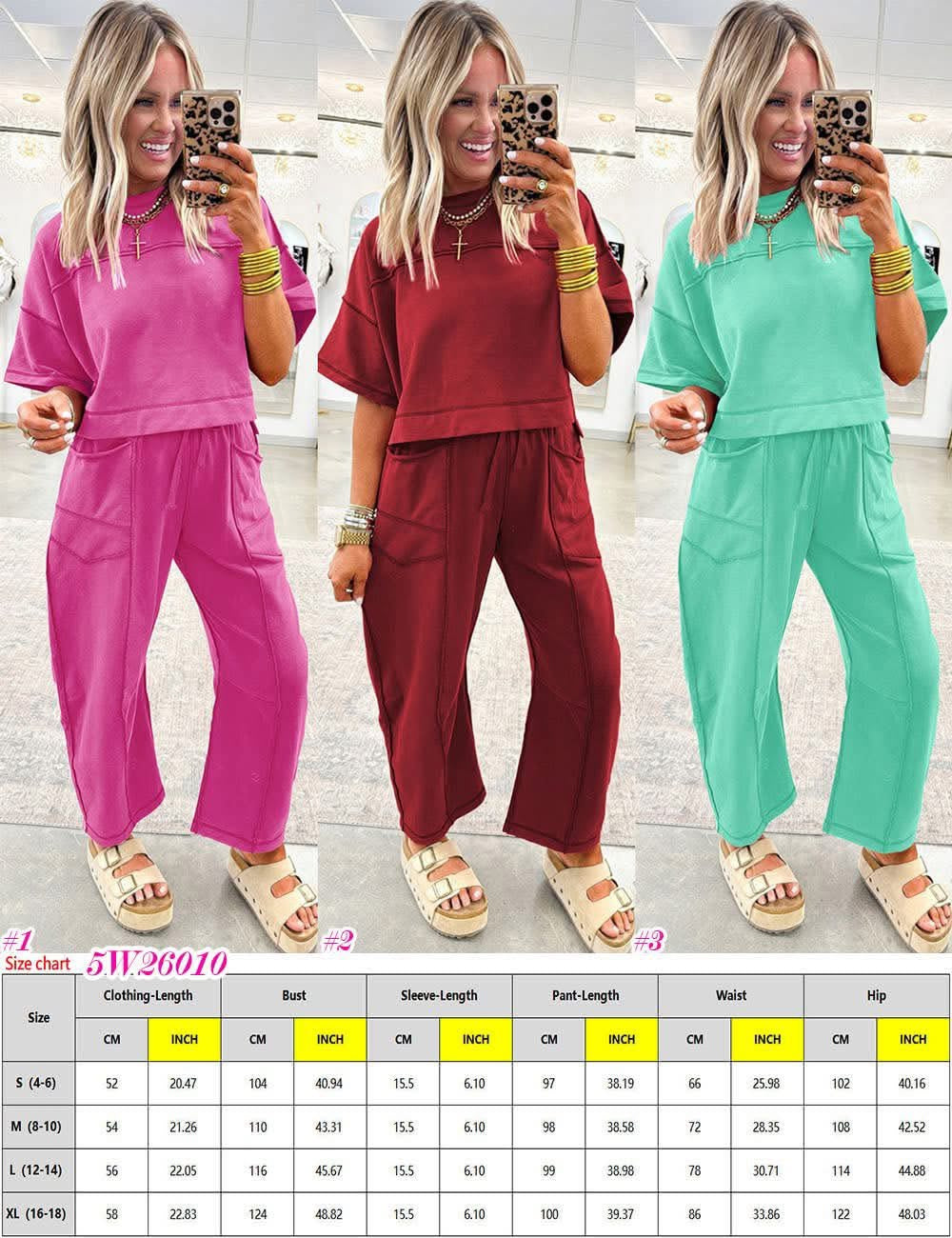 Pre- order Boxy Tee + Barrel pants Set