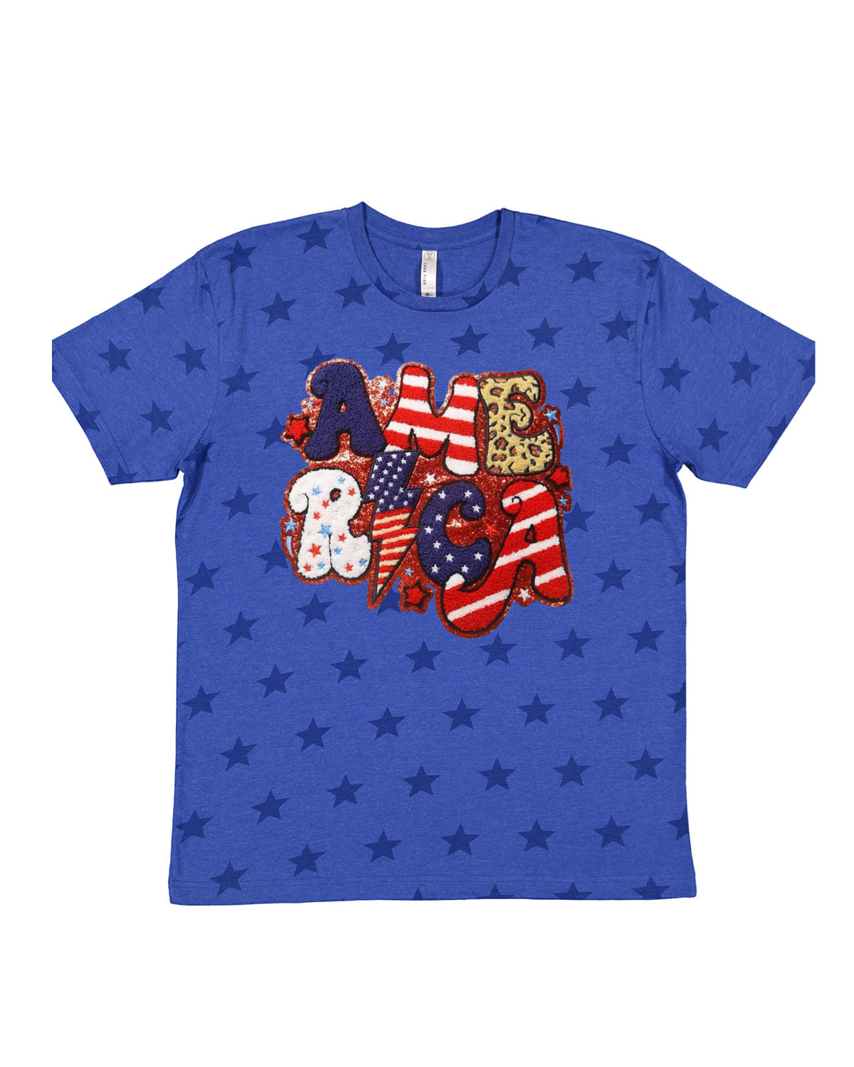 Patriotic Chenille patches