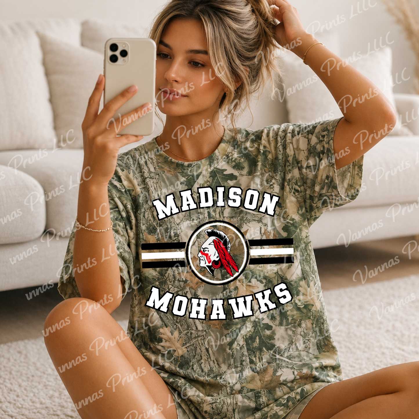 Camo Madison Mohawks