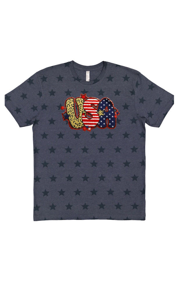 Patriotic Chenille patches