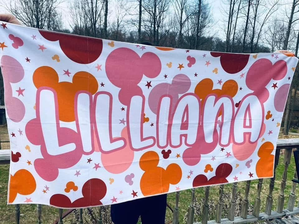 Custom Beach Towels - PRE ORDER