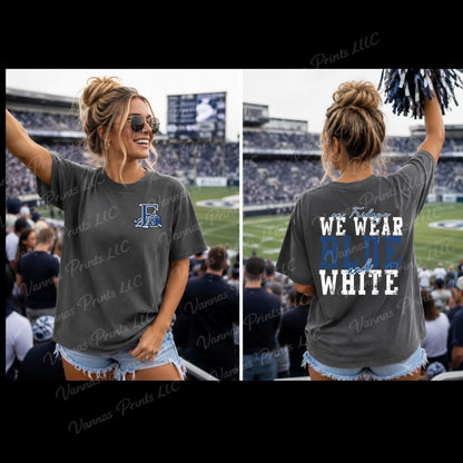 On Fridays we wear blue and white - Edgewood