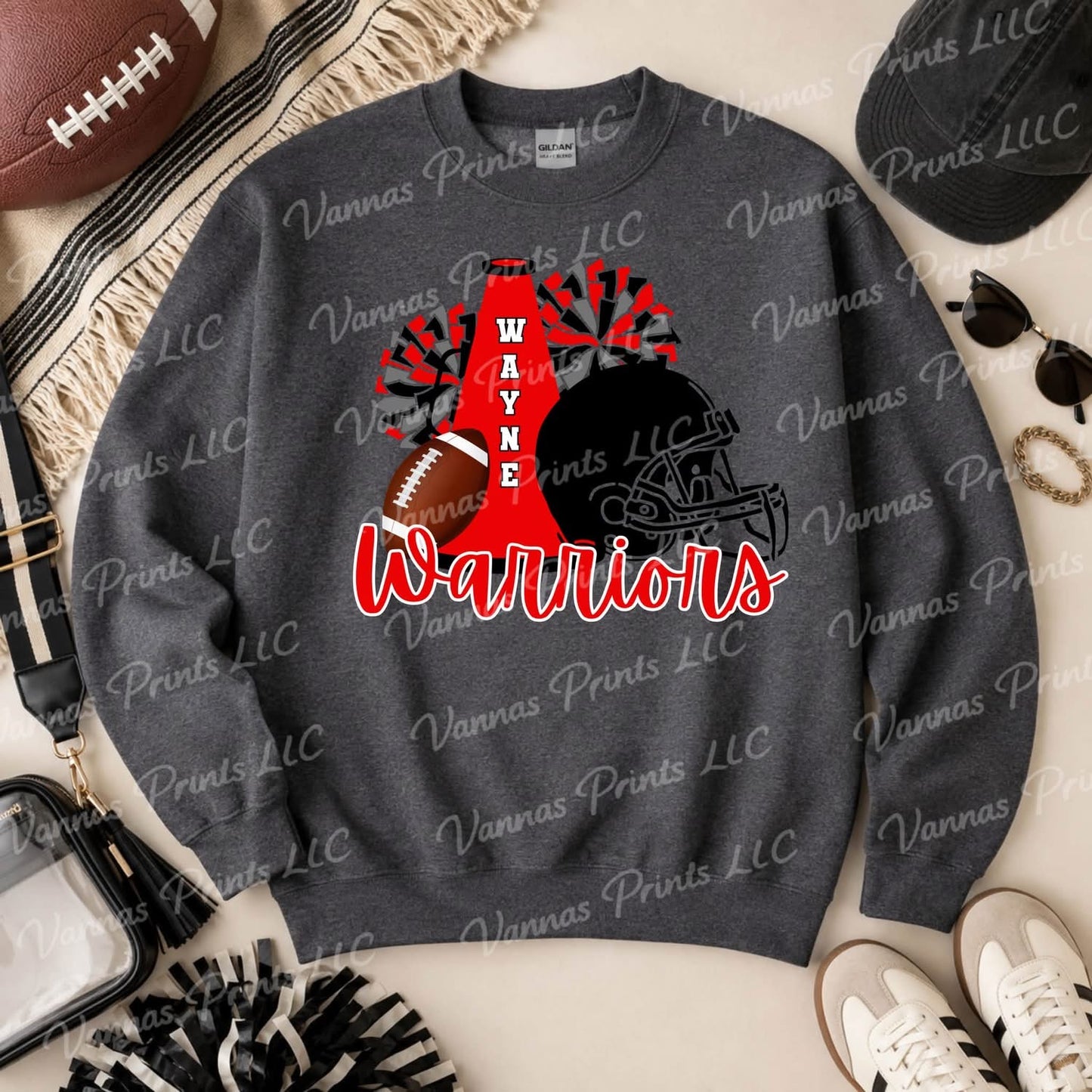 Warriors Cheer + Football