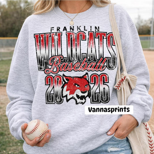 Franklin Wildcats Baseball - customs available