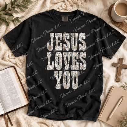 Jesus loves you - Camo