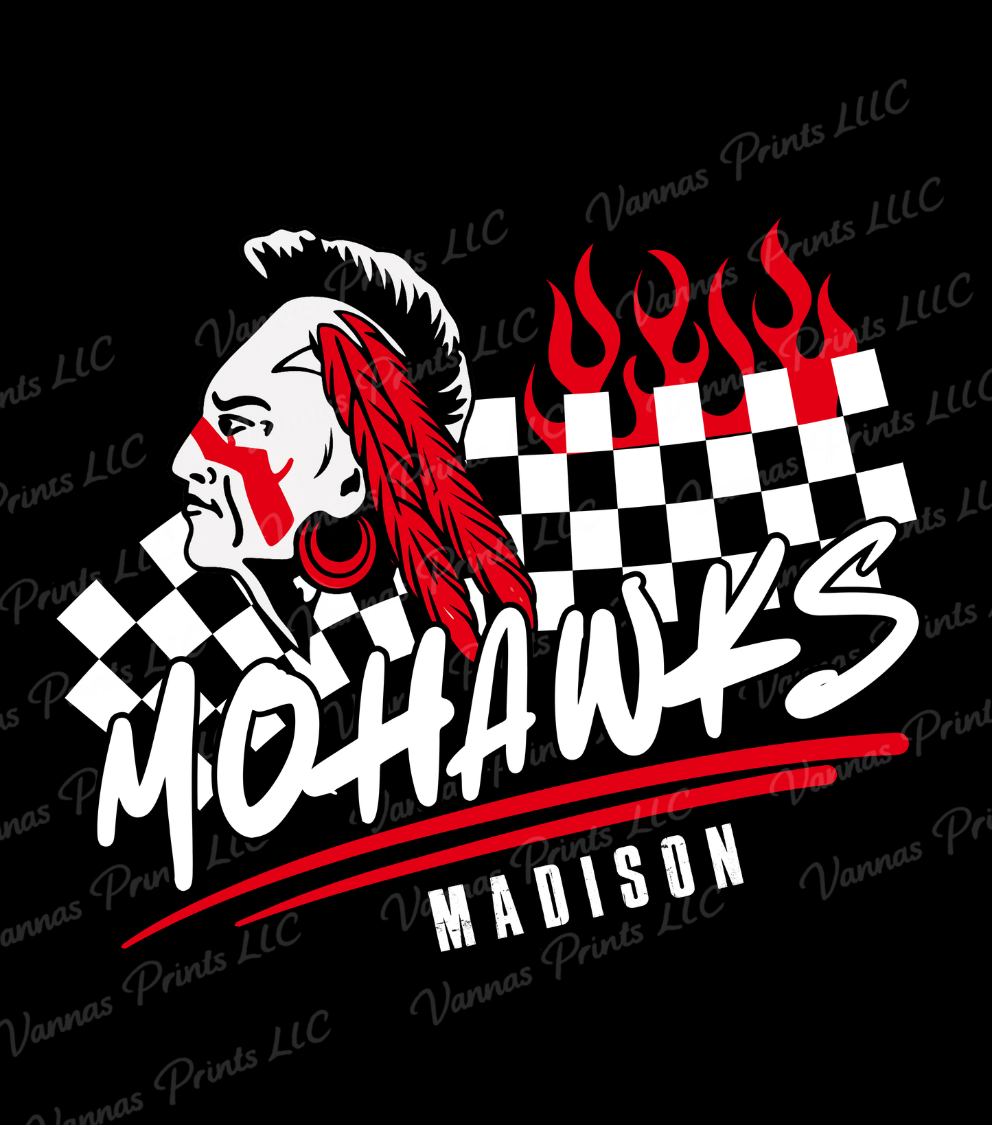 PRE ORDER Custom Bow Tank Set Mohawks
