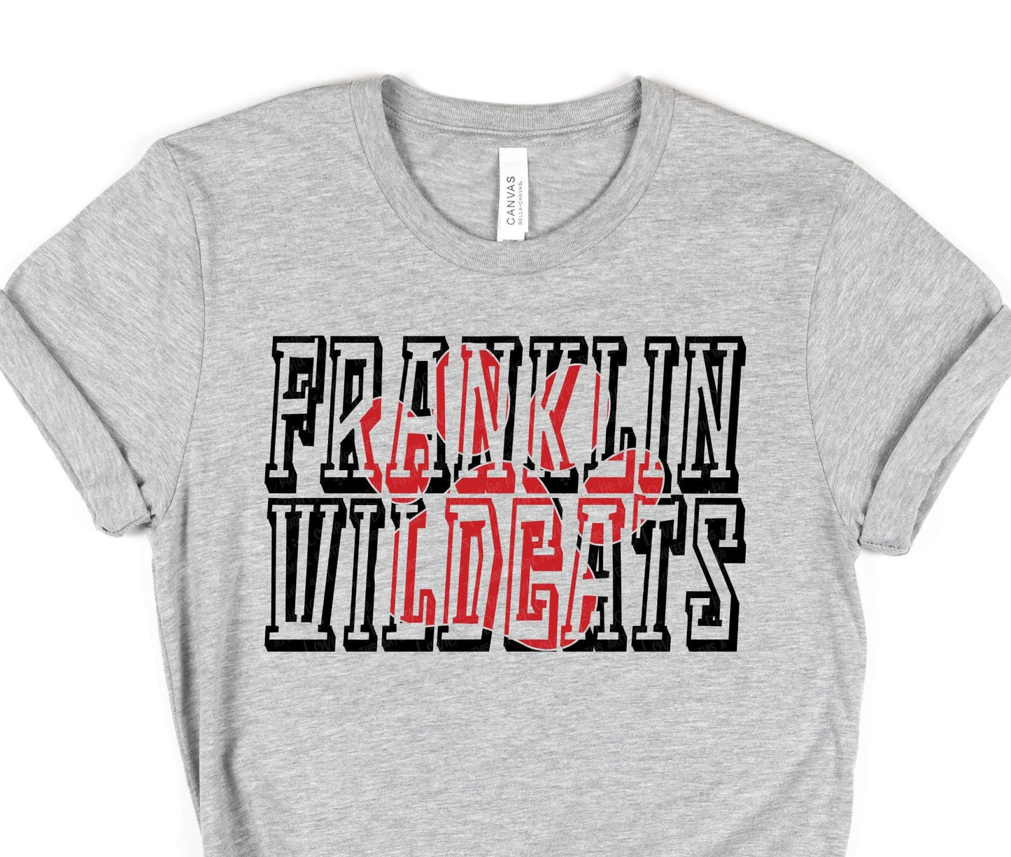 Franklin Wildcats with paw print