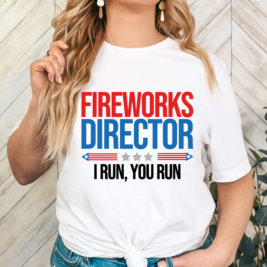 Firework director. I run, you run