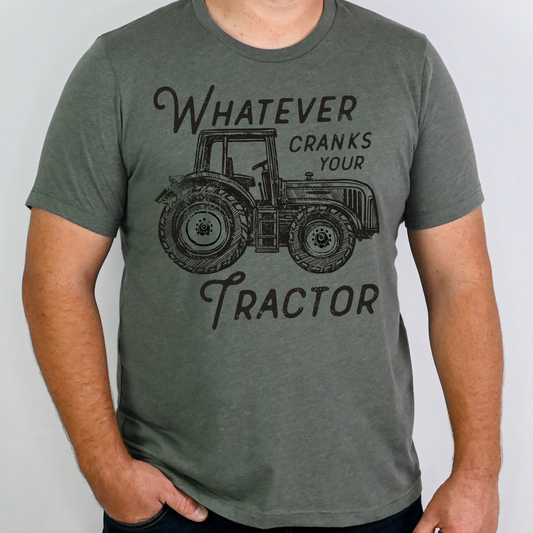 Whatever cranks your tractor