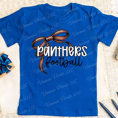 Football Ribbon - Panthers football