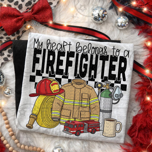 My heart belongs to a firefighter