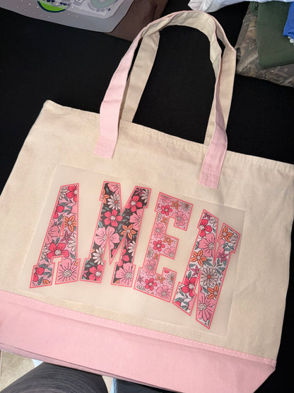 Custom canvas Totes- upload your design