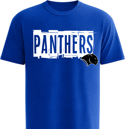 Panthers Block lettering