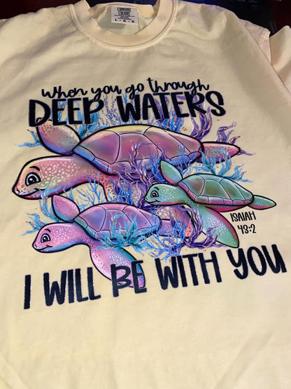 When you go through deep waters I will be with you