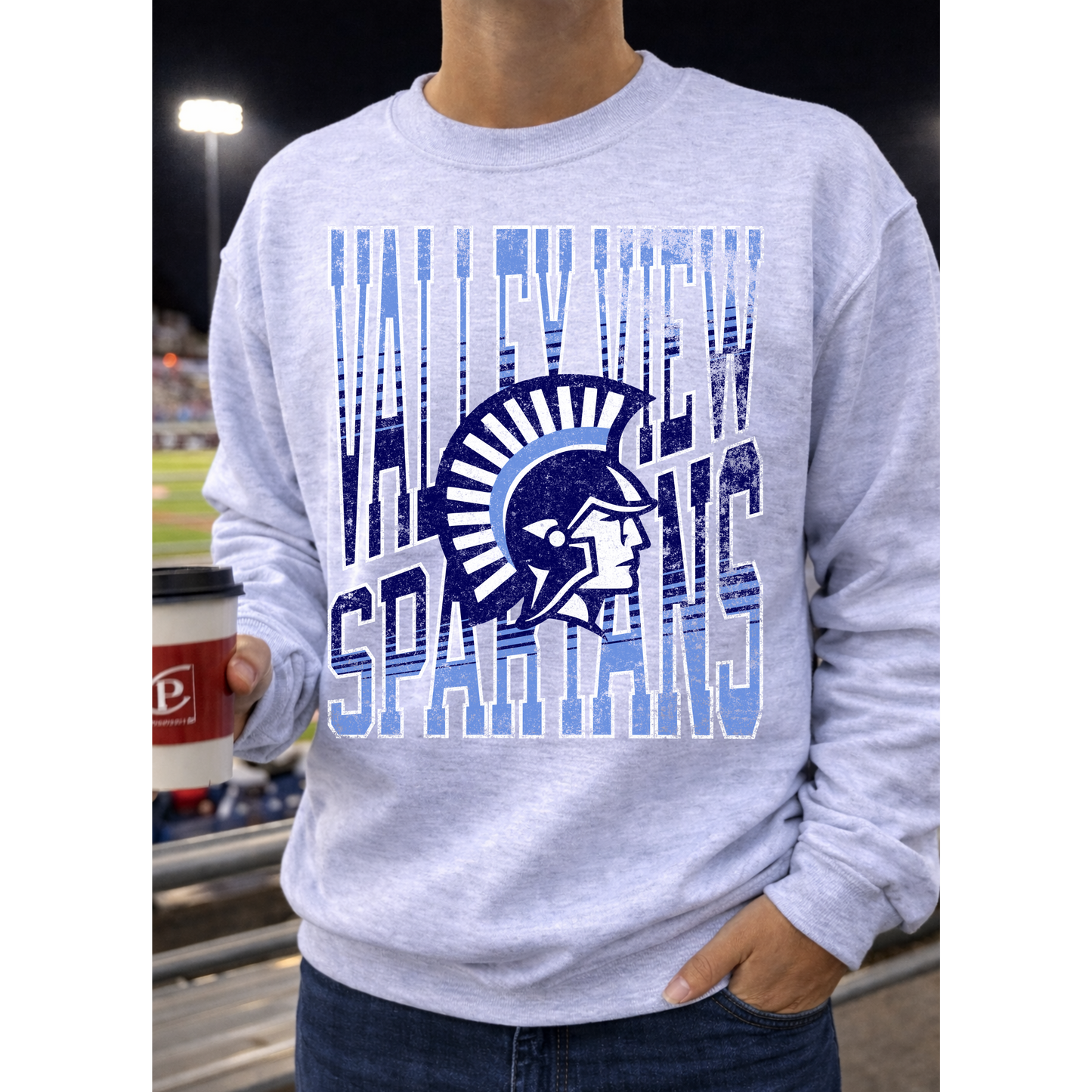Valley View Spartans Stacked