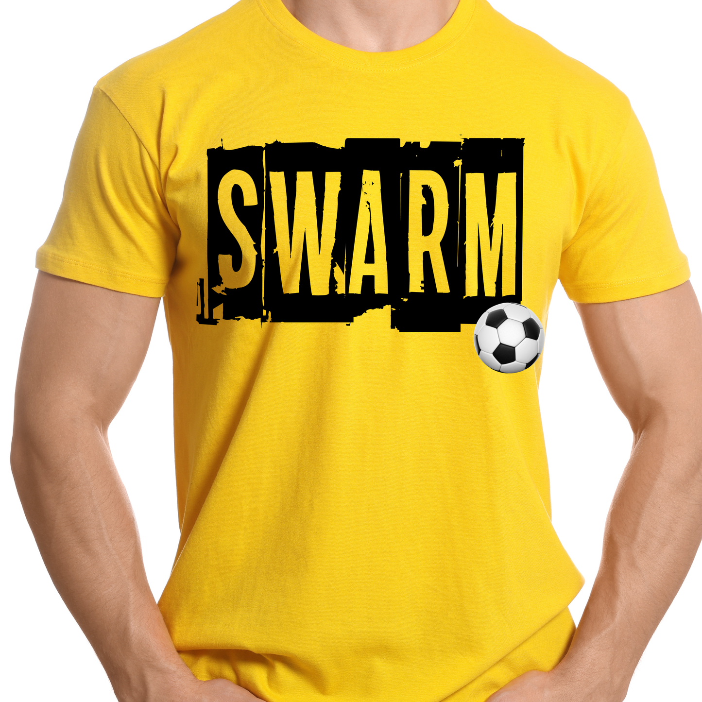 Swarm Block lettering