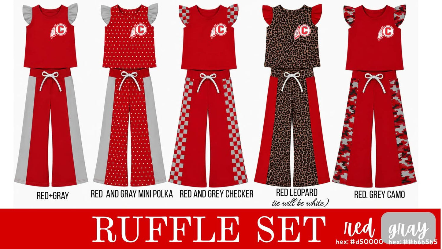 pre- order little spirit ruffle set - Carlisle Indians
