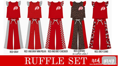 pre- order little spirit ruffle set - Carlisle Indians