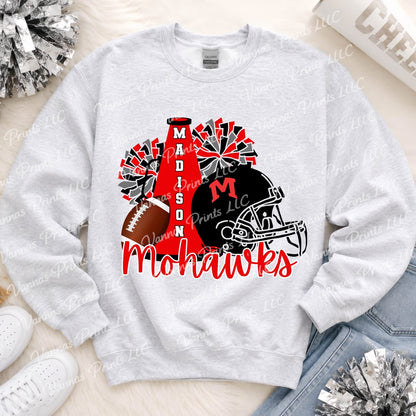 Cheer Football Mohawks