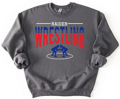 Wrestling Custom school name and colors