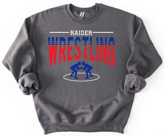 Wrestling Custom school name and colors