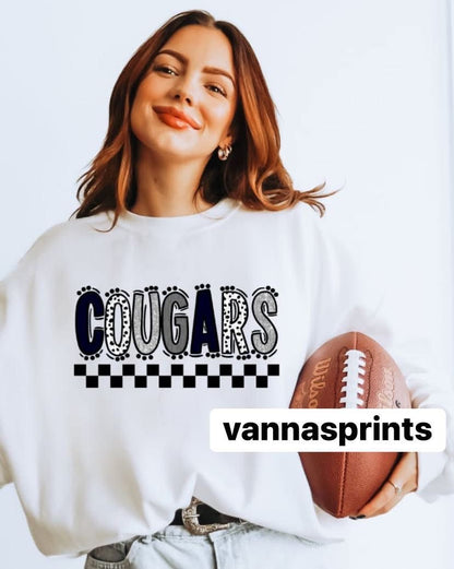 Cougars Doodle Dots