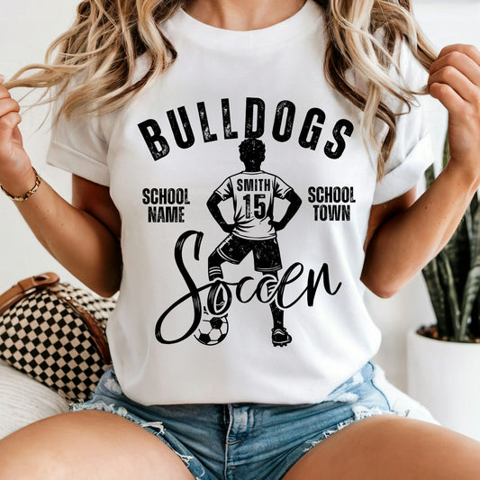 Custom Soccer player - boy