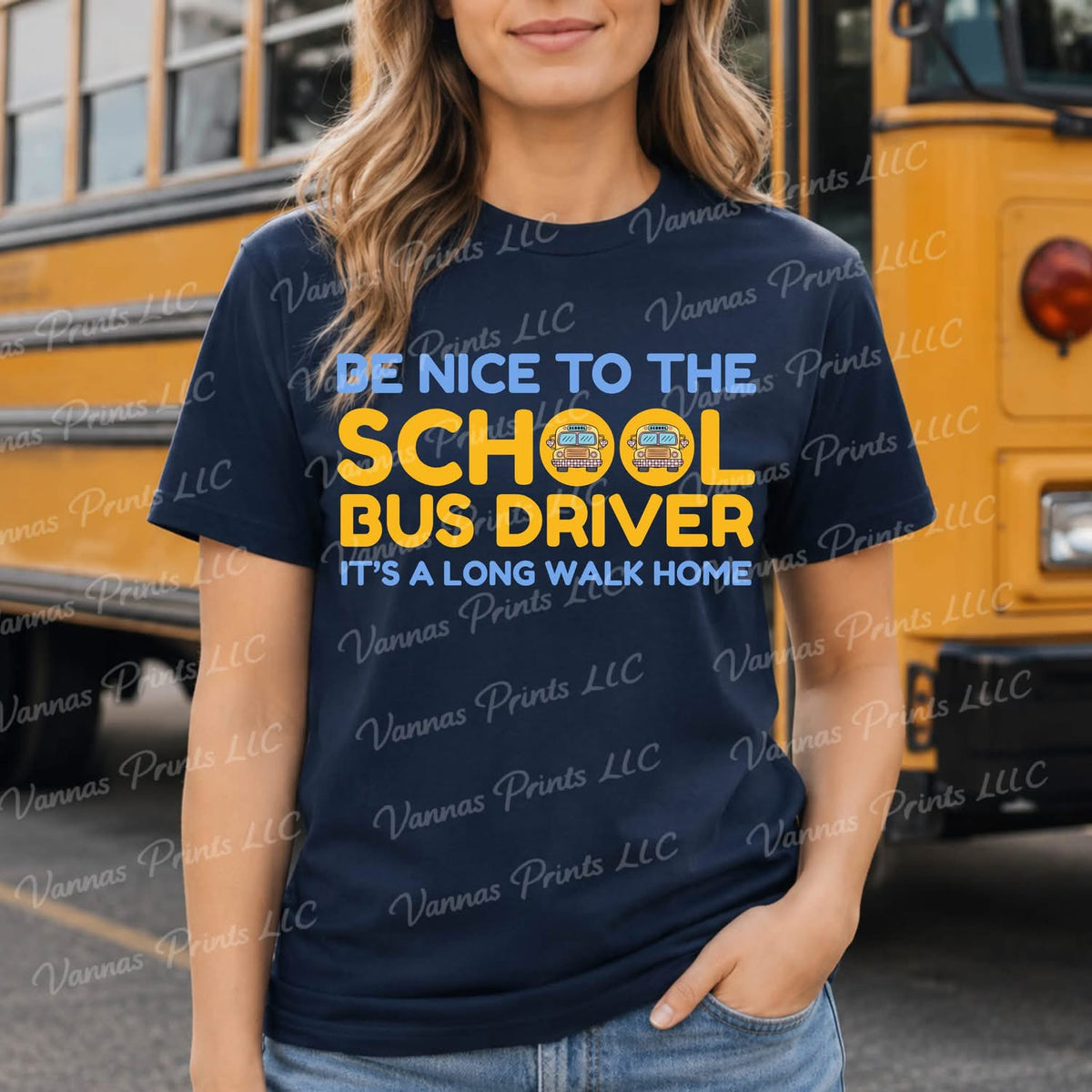 Be nice to your school bus driver - girly busses