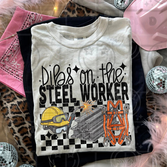 Dibs on the steel worker