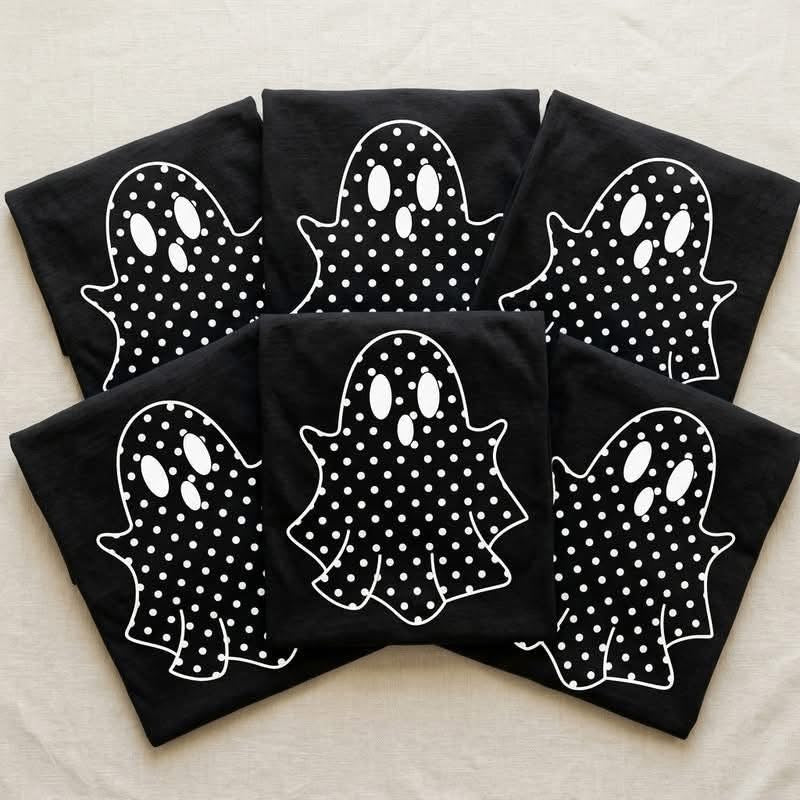 Ghosty polka dots