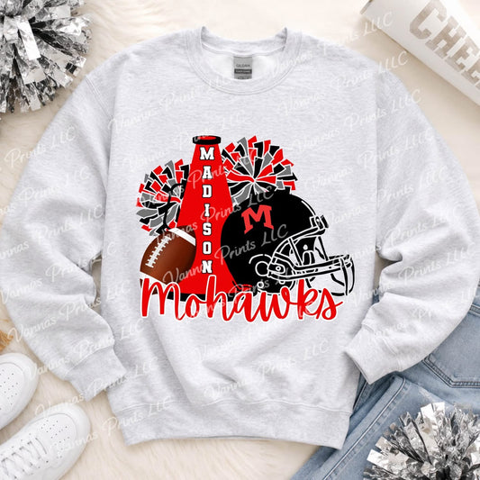 Football Cheer Mohawks