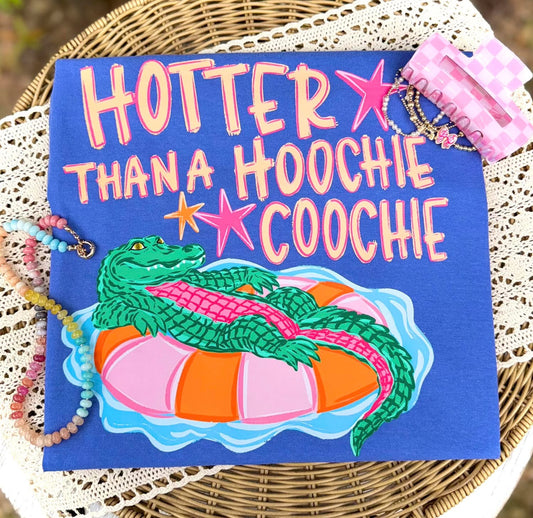 Hotter than a - - alligator