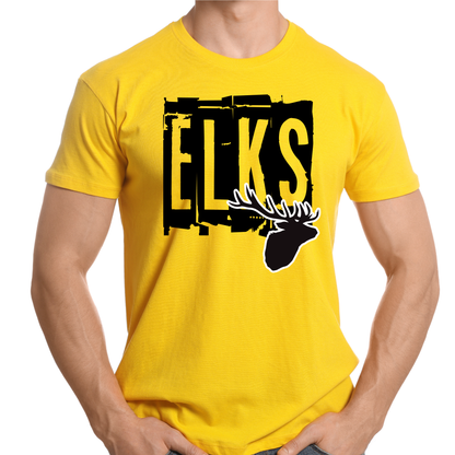 Elks Block lettering