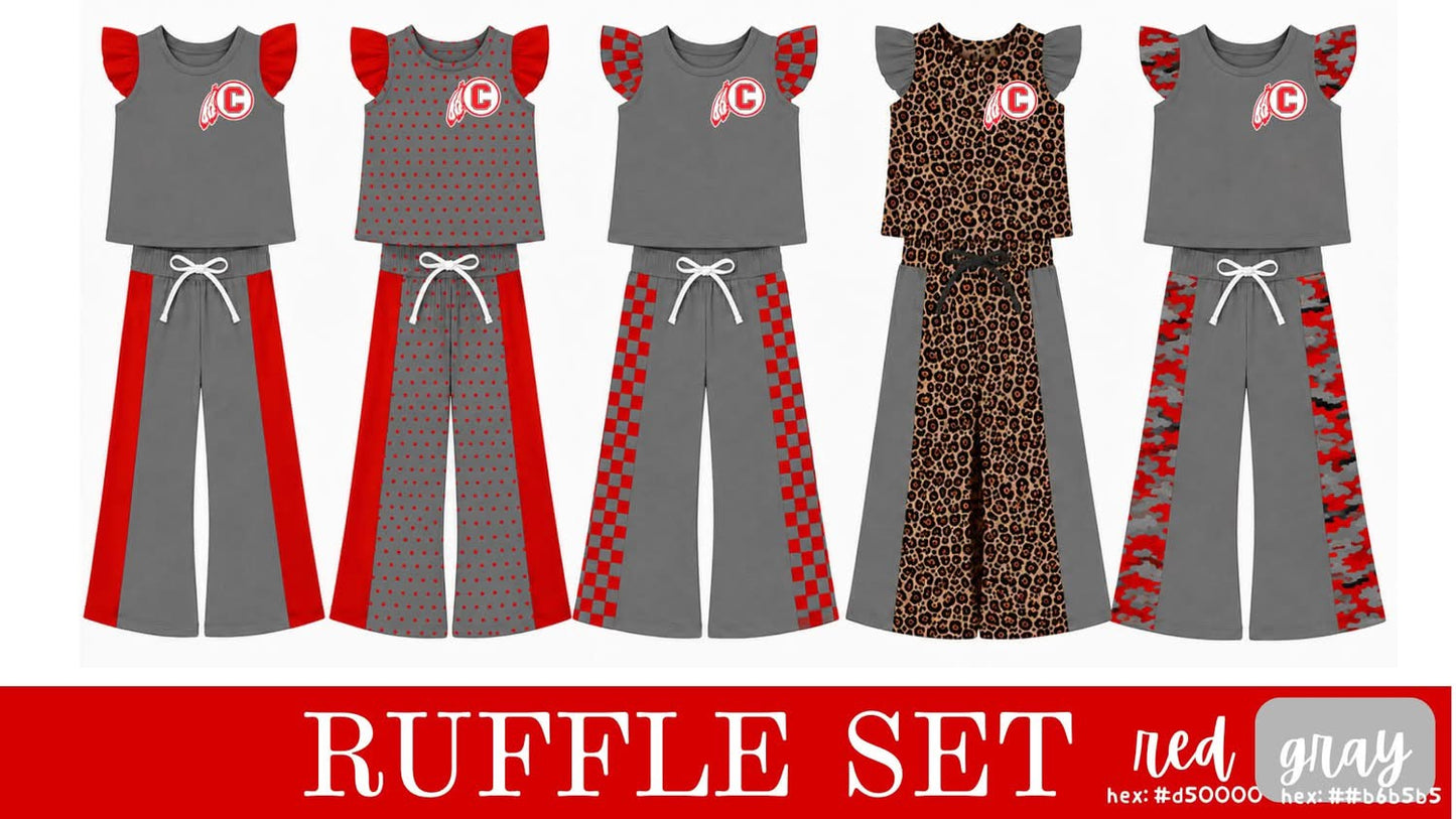 pre- order little spirit ruffle set - Carlisle Indians