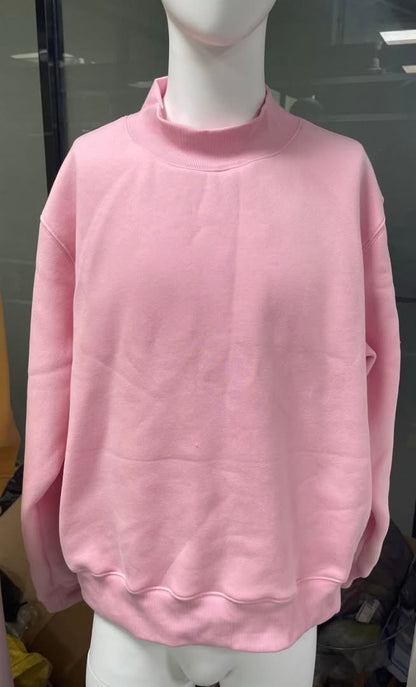 PRE ORDER Mock Neck pull over + shorts set