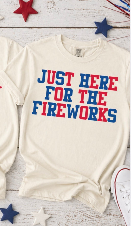 Just here for the fireworks
