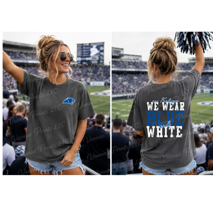 On Fridays we wear blue and white - Springboro Panthers