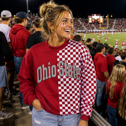 PRE ORDER SPLIT MOCK NECK - Ohio