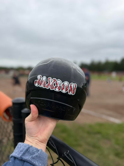 Helmet decals
