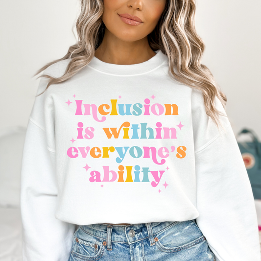 Inclusion is within everyone’s ability