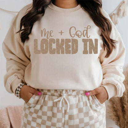 Me + God locked in