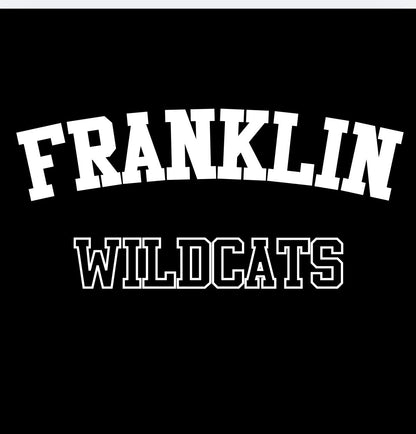 PRE ORDER Custom Bow Tank Set Franklin Wildcats