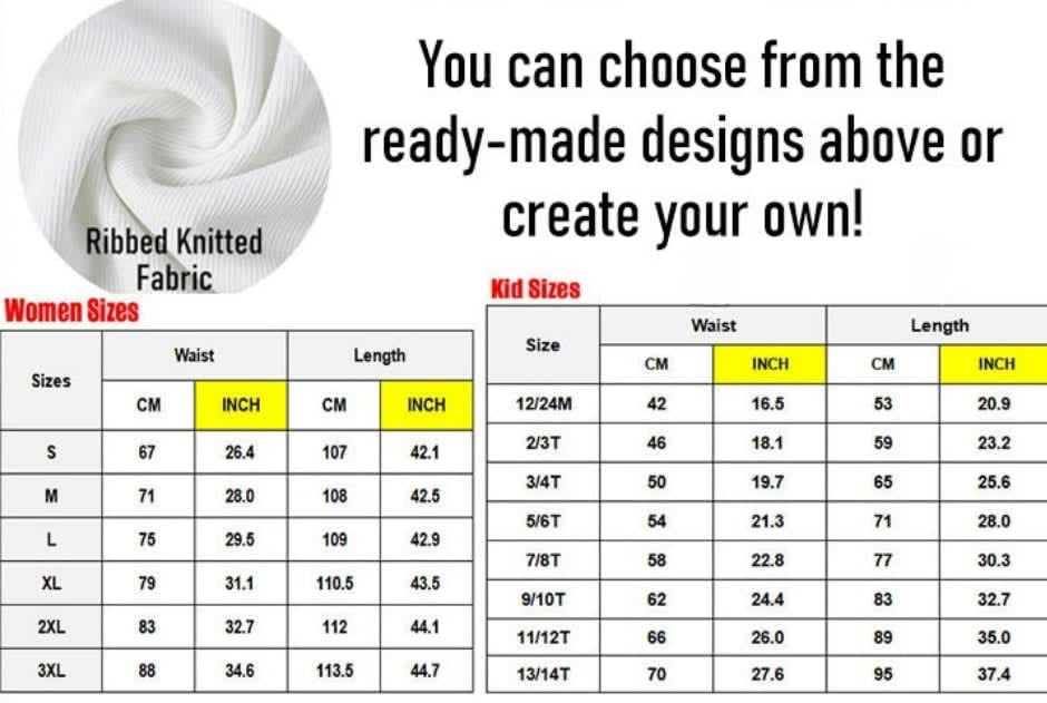 Pre-Order custom split pant