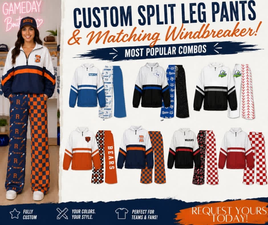 Pre-Order custom split pant