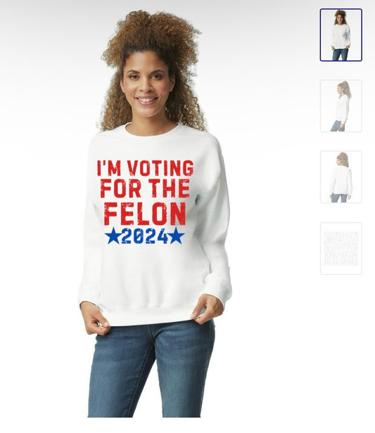 I’m voting for the felon 2024