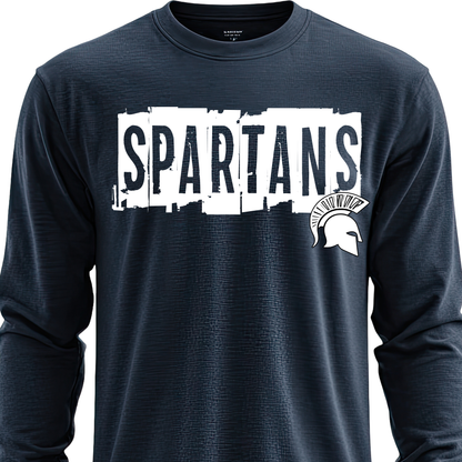 Spartans Block lettering