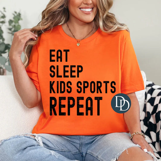 Eat sleep kids sports repeat