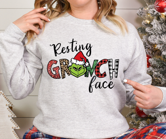 Resting grinch face